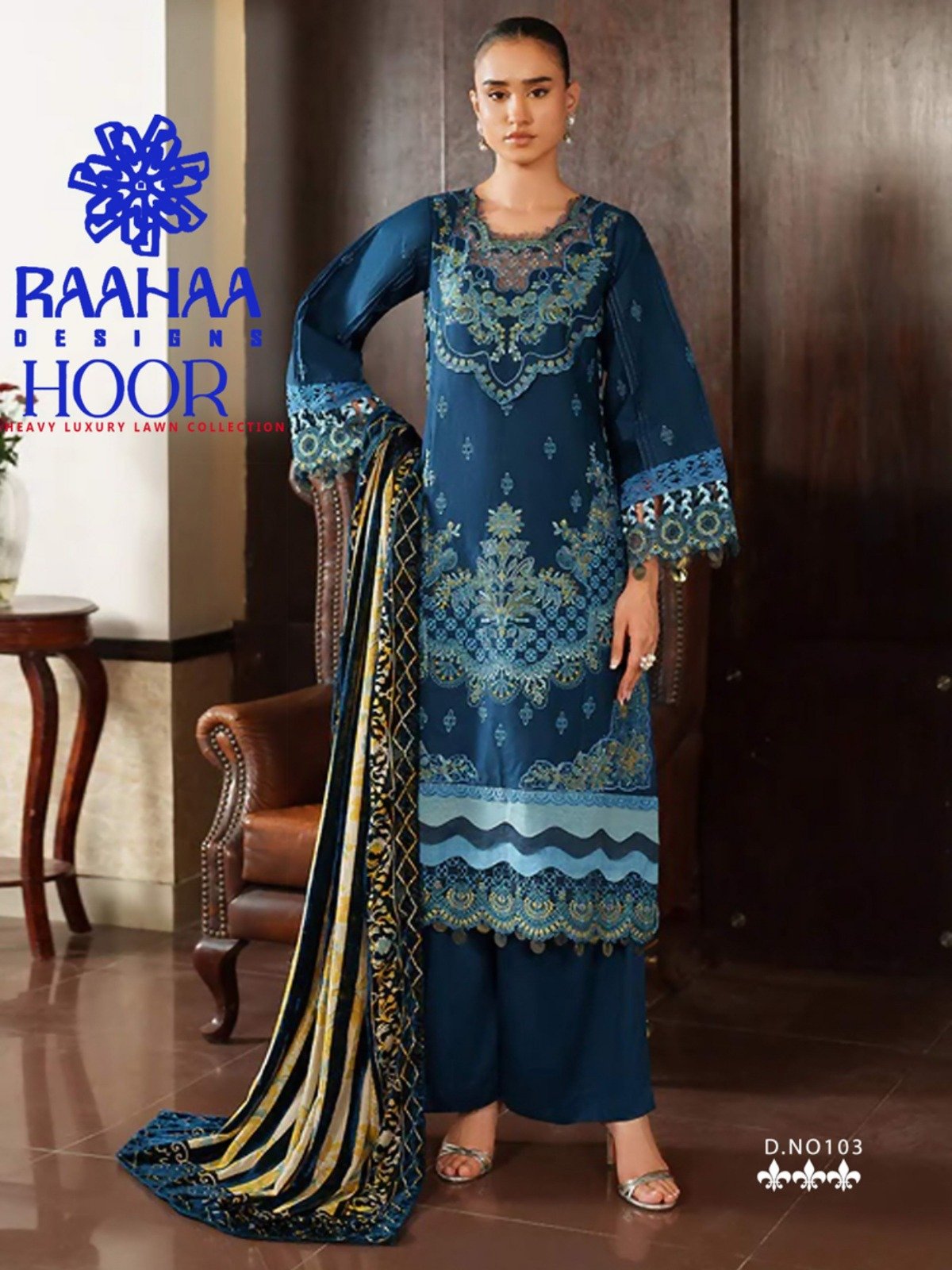 HOOR VOL 1 RAAHAA (cotton Dupatta) - Image 16