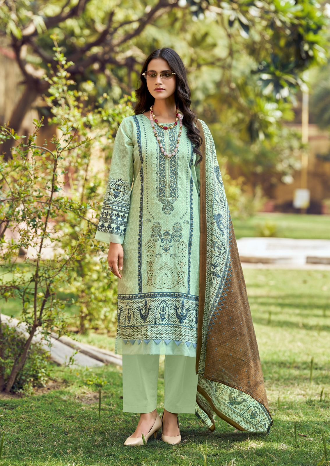 ISHAAL EMBROIDERED VOL 19 (cotton Dupatta) - Image 10