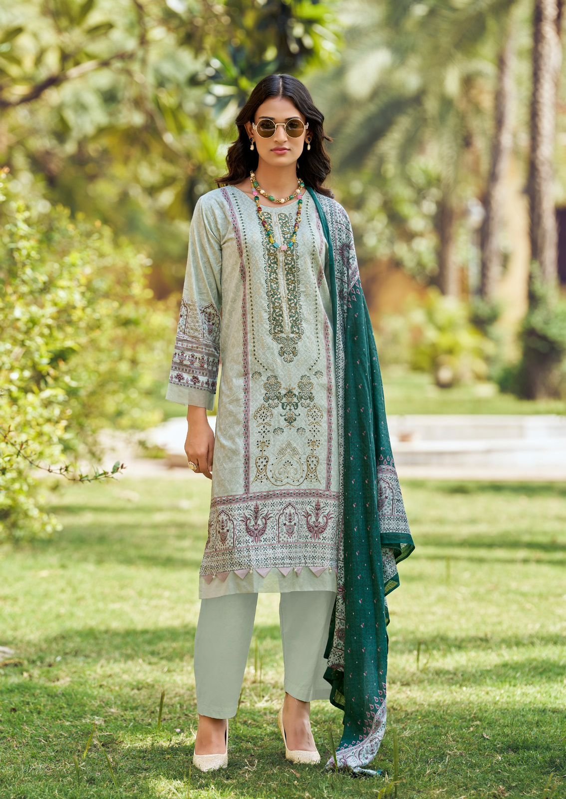 ISHAAL EMBROIDERED VOL 19 (cotton Dupatta) - Image 22