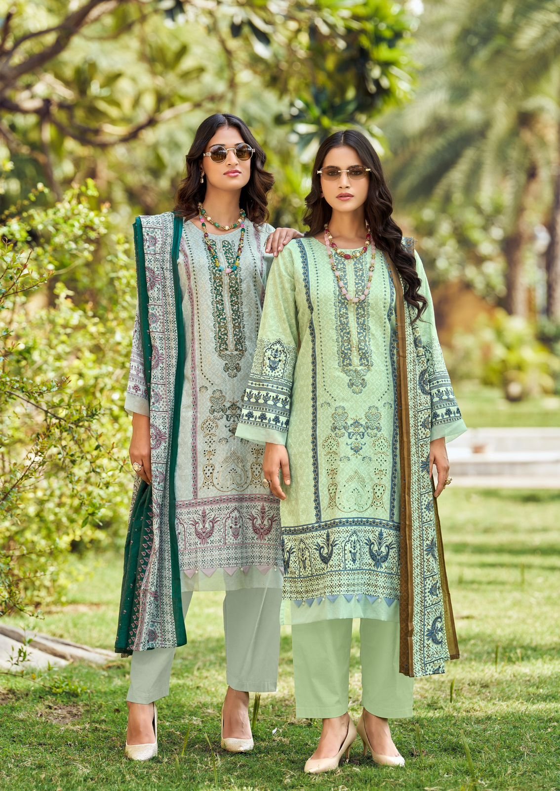 ISHAAL EMBROIDERED VOL 19 (cotton Dupatta) - Image 3