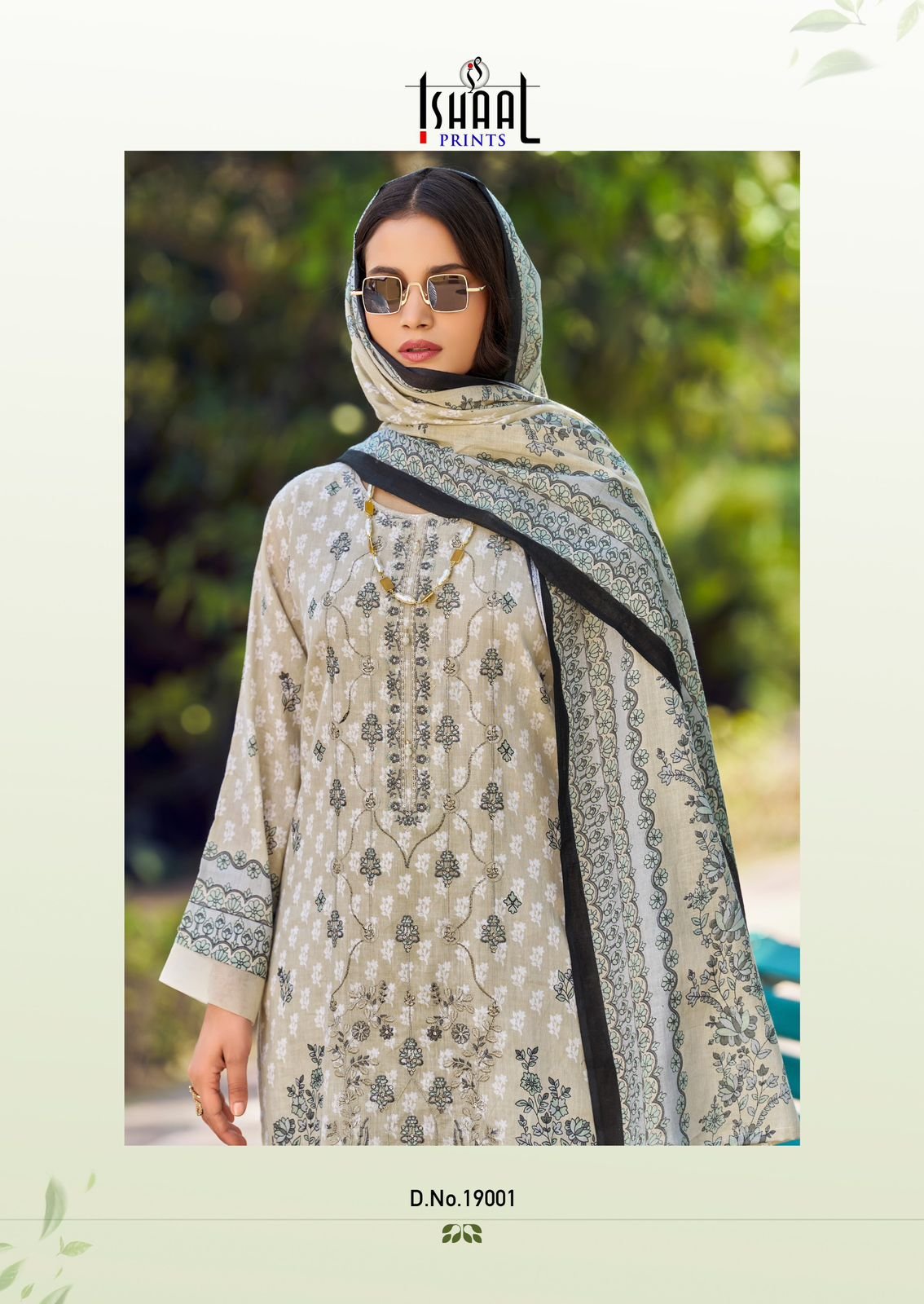 ISHAAL EMBROIDERED VOL 19 (cotton Dupatta) - Image 8