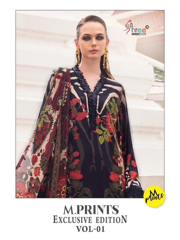 M PRINT EXCLUSIVE EDITION VOL 1 SHREE (cotton Dupatta)