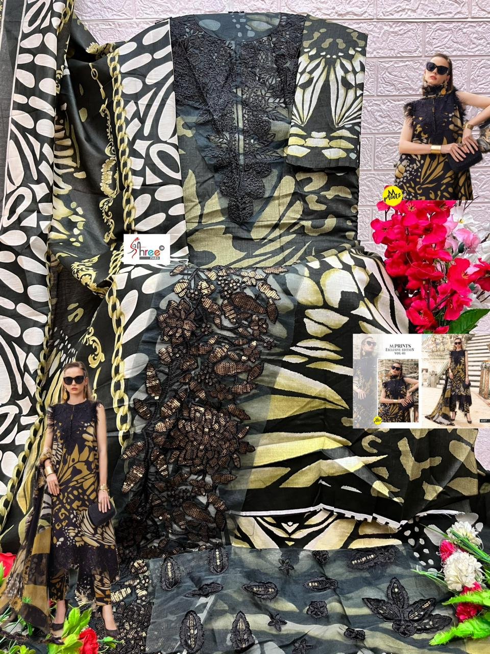 M PRINT EXCLUSIVE EDITION VOL 1 SHREE (chiffon Dupatta) - Image 8