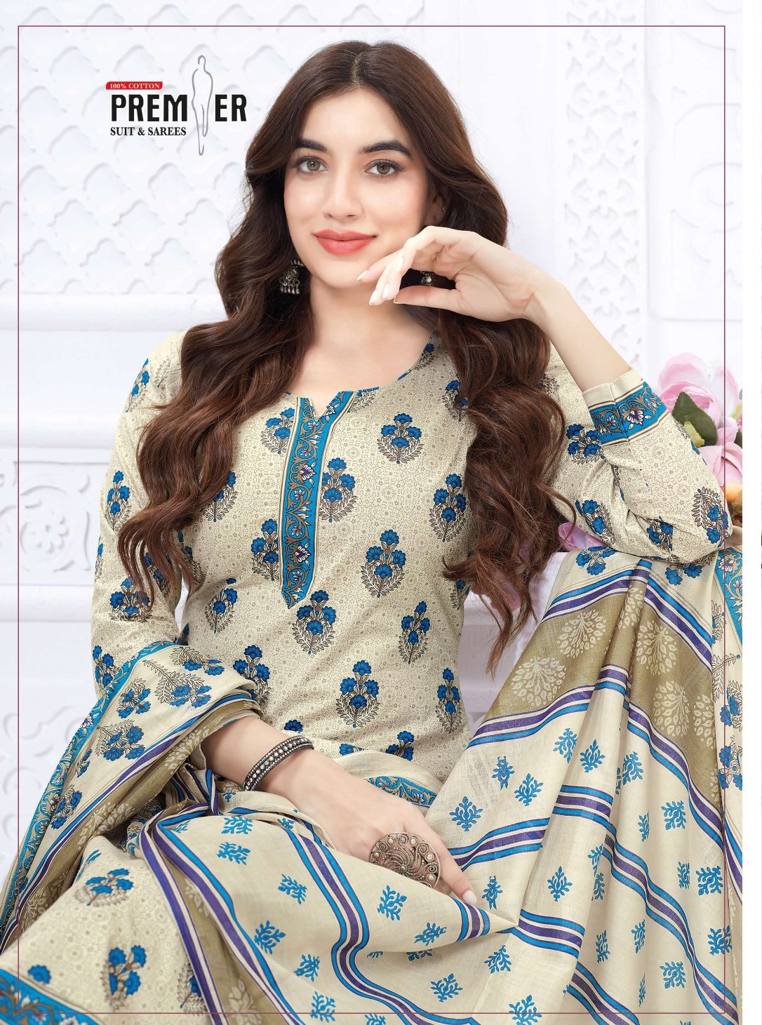 MAHARANI VOL 1 PREMIUM HEAVY QUALITY (Cotton Dupatta) - Image 6