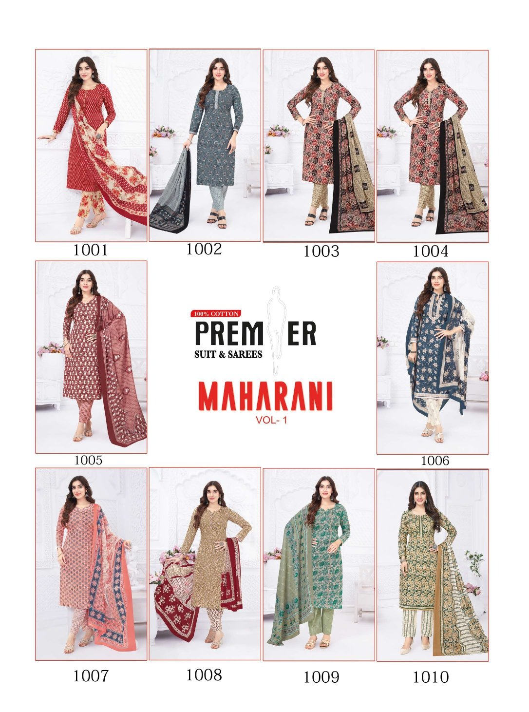 MAHARANI VOL 1 PREMIUM HEAVY QUALITY (Cotton Dupatta) - Image 7