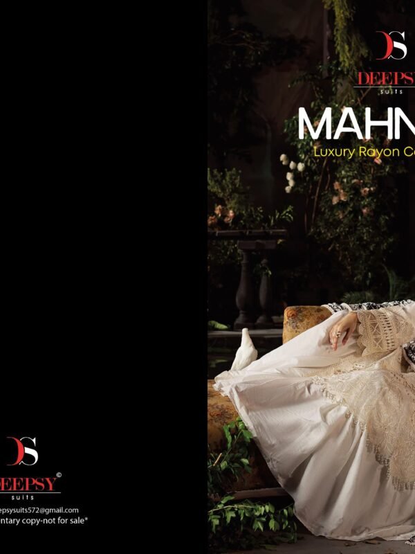 MAHNOOR LUXURY RAYON COLLECTION BY DEEPSY SUITS