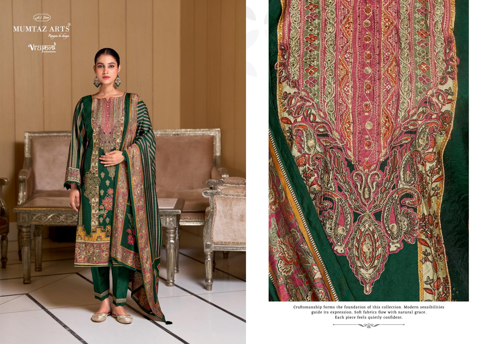 MISHTI MOODS MUMTAZ ARTS (cotton Dupatta) - Image 5