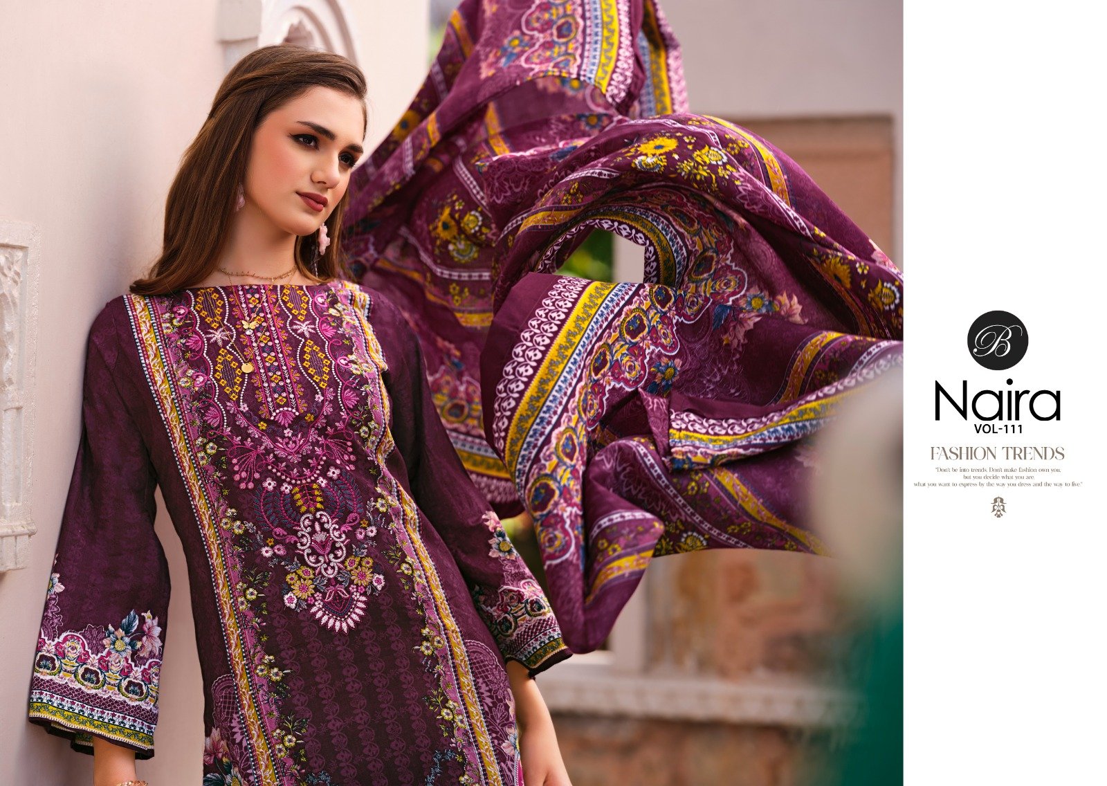 NAIRA VOL 111 BELLIZA (Cotton Dupatta) - Image 3