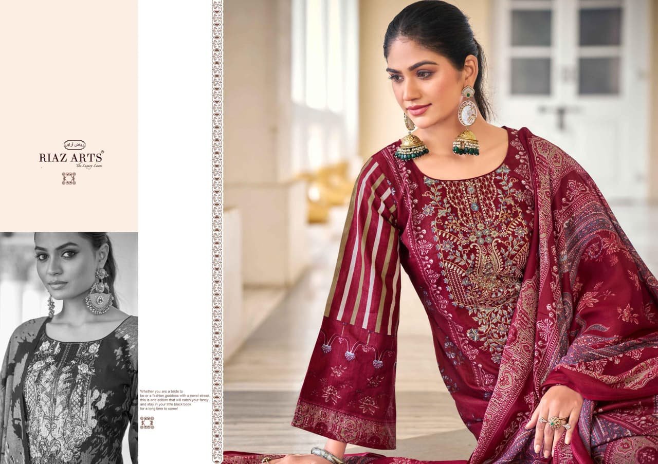 NAWAZISH V 2 RIAZ ARTS (Cotton Dupatta) - Image 11