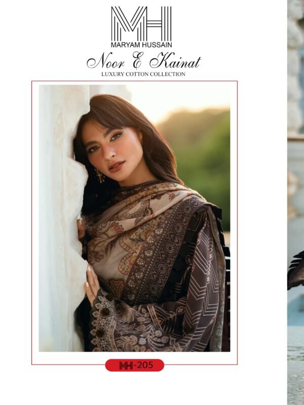NOOR E KAINAT VOL 2 MARYAM HUSSAIN (Cotton Dupatta)