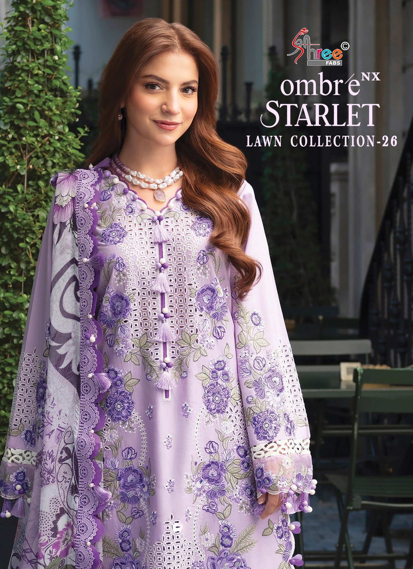 OMBRE STARLET LAWN COLLECTION 26 NX SHREE