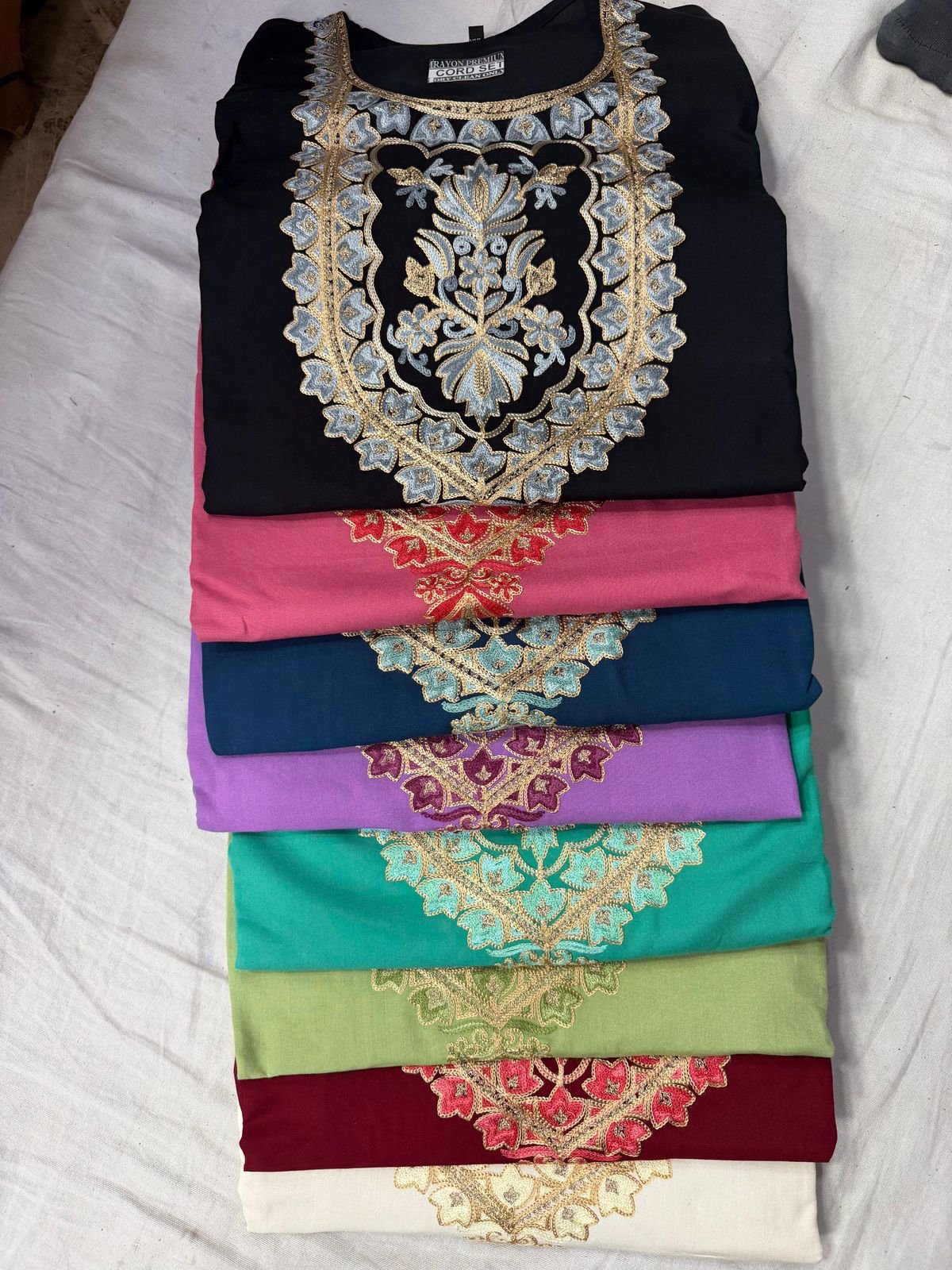 RAYON PREMIUM CORD SET 2