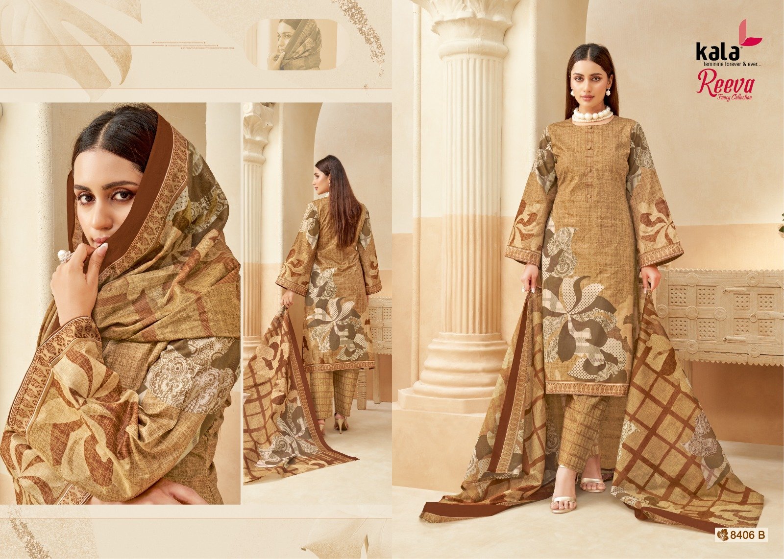 REEVA KALA CREATION (Cotton Dupatta) - Image 11
