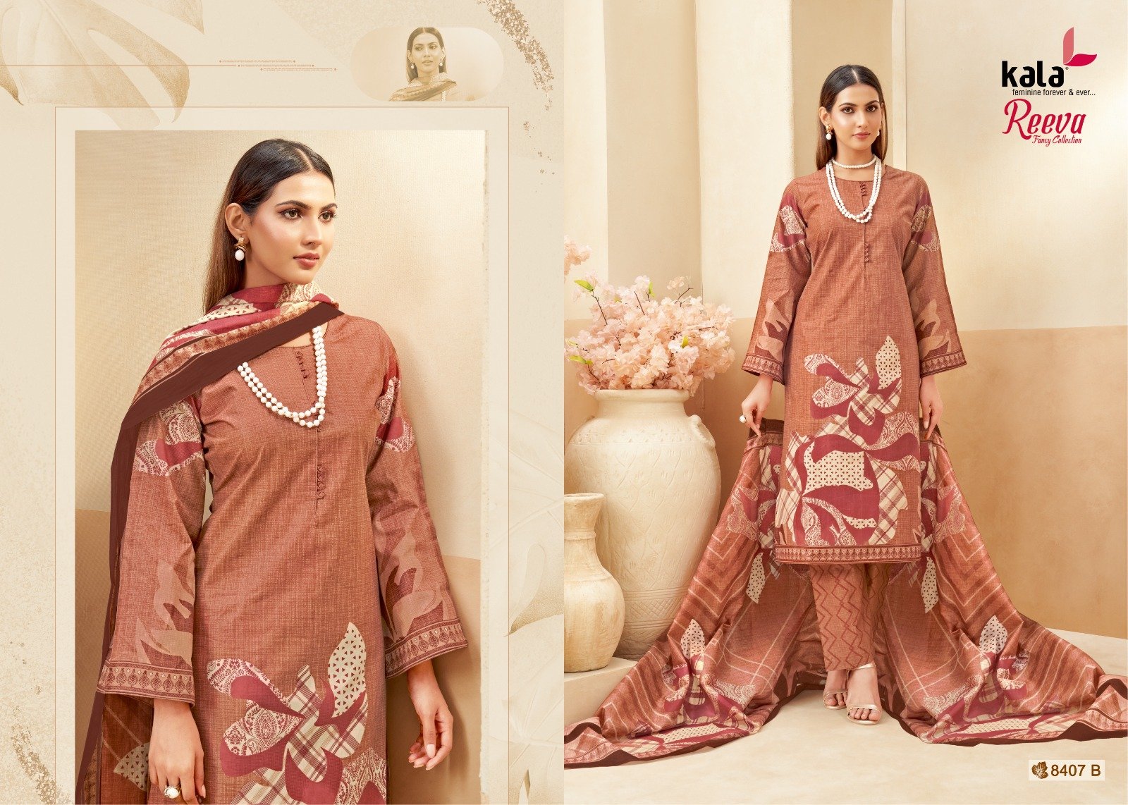 REEVA KALA CREATION (Cotton Dupatta) - Image 3