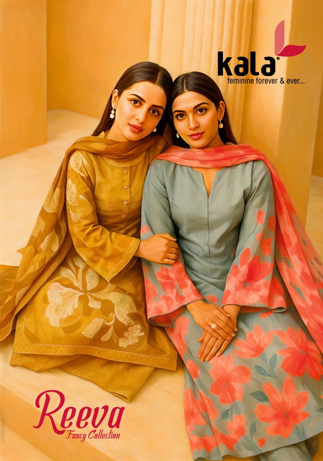 REEVA KALA CREATION (Cotton Dupatta)