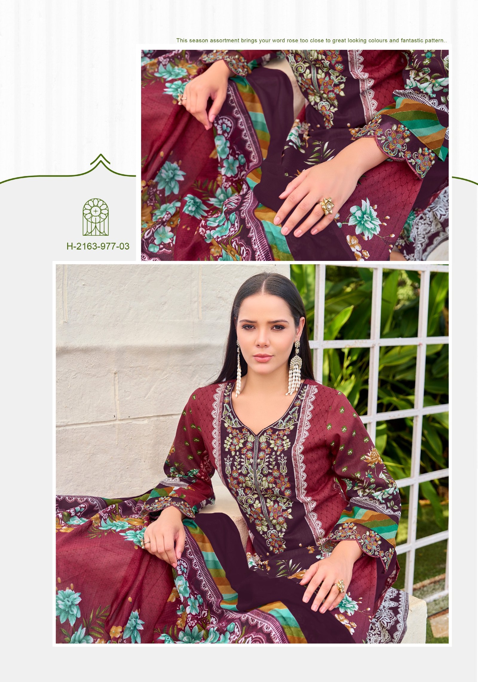 SAIRA SHAKIRA ALOK (Cotton Dupatta) - Image 3