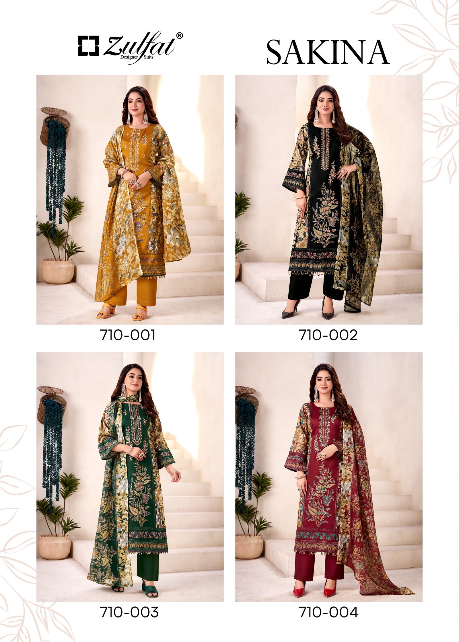 SAKINA ZULFAT (Cotton Dupatta) - Image 6