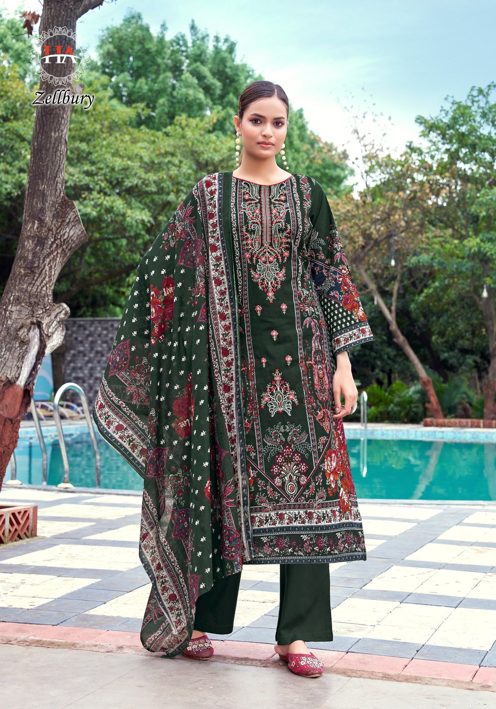 ZELLBURY ALOK (Cotton Dupatta) - Image 6