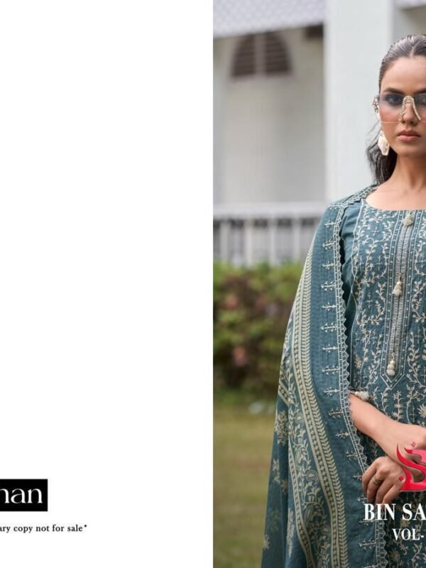 BIN SAEED LAWN COLLECTION VOL 19 JIHAN