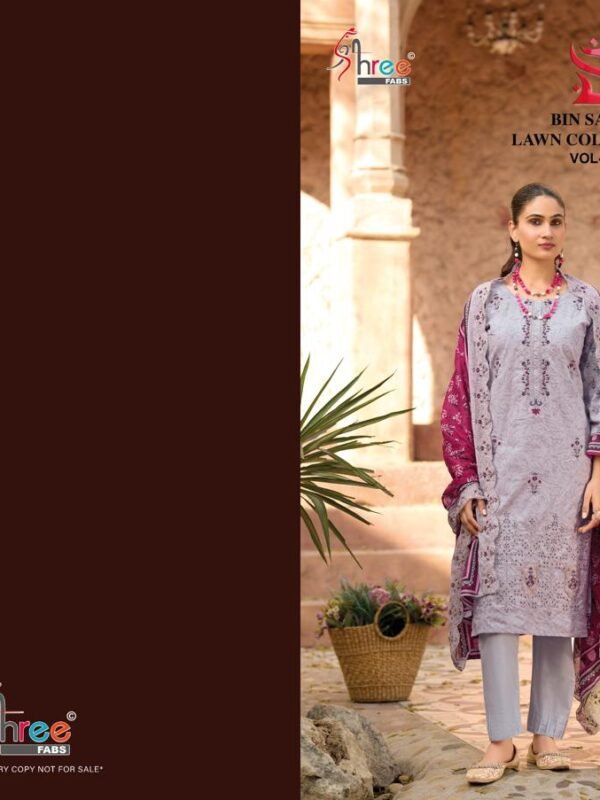 BIN SAEED LAWN COLLECTION VOL 25 SHREE