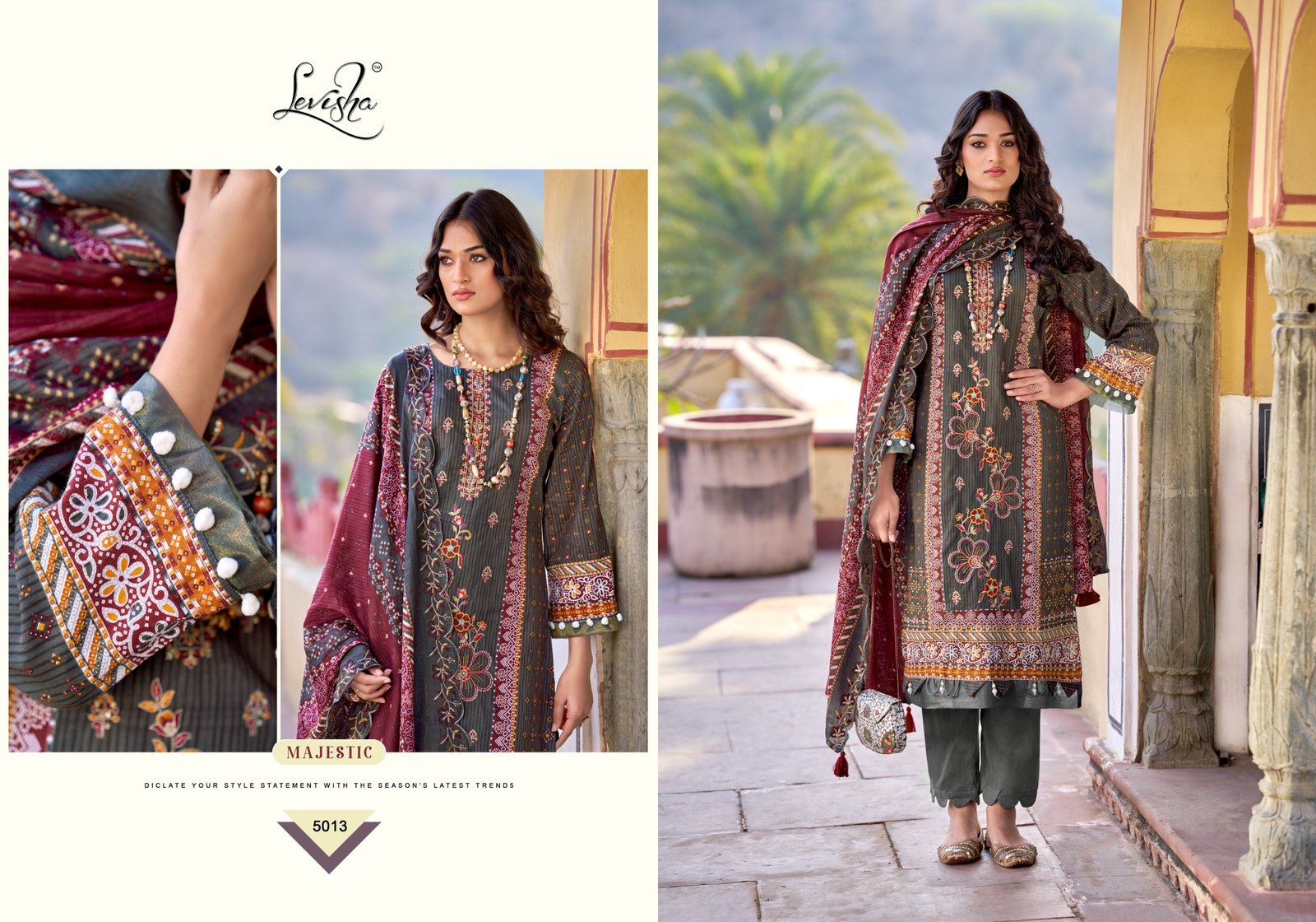 BIN SAEED NX 5 LEVISHA (Cotton Dupatta) - Image 12