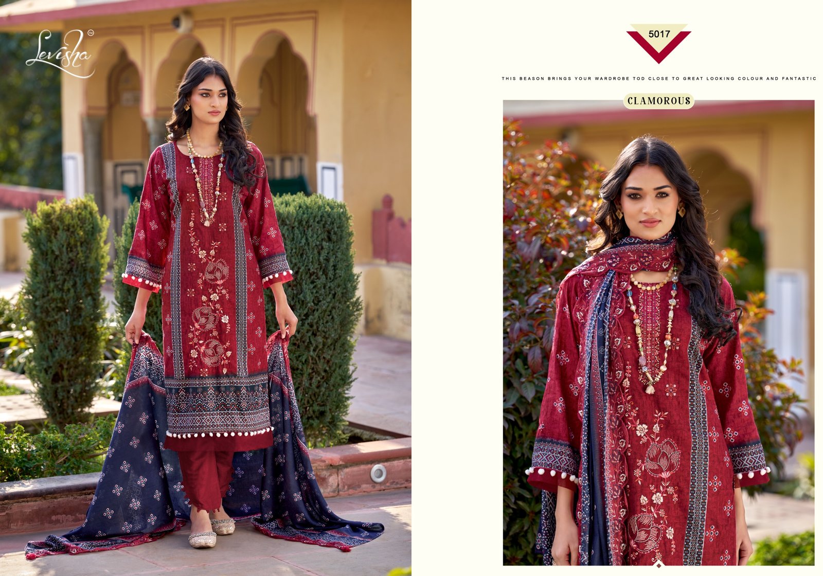 BIN SAEED NX 5 LEVISHA (Cotton Dupatta) - Image 5