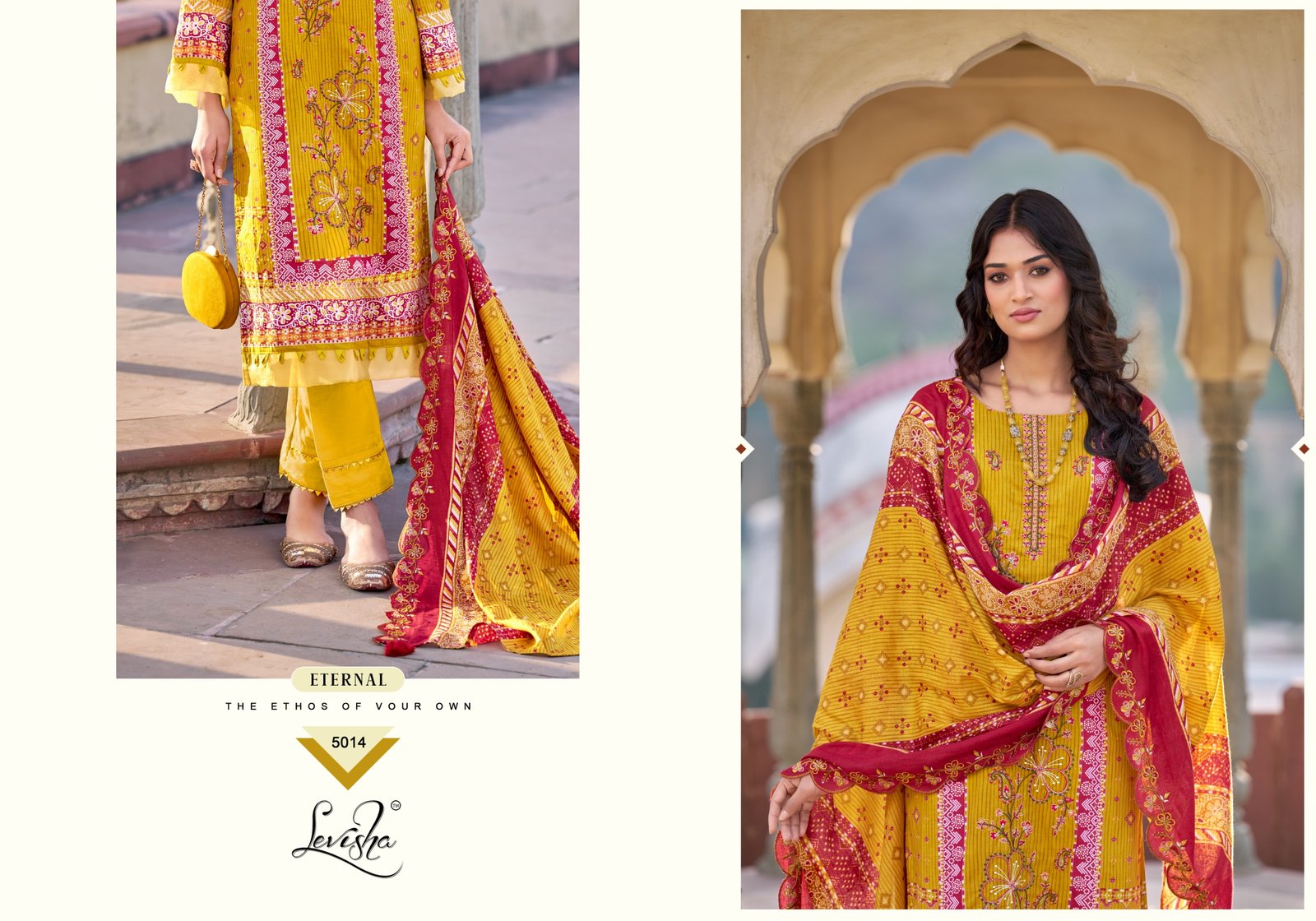 BIN SAEED NX 5 LEVISHA (Cotton Dupatta) - Image 8