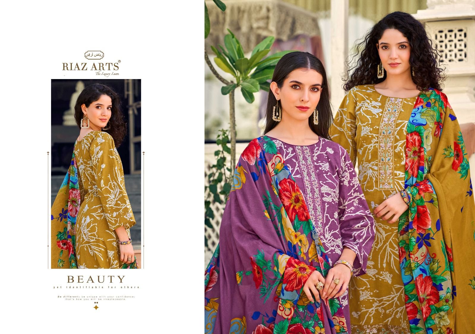 CARNATION RIAZ ARTS (Cotton Dupatta) - Image 6