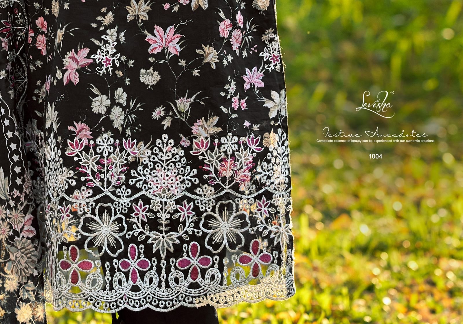 CHIKANKARI LEVISHA (Cotton Dupatta) - Image 13