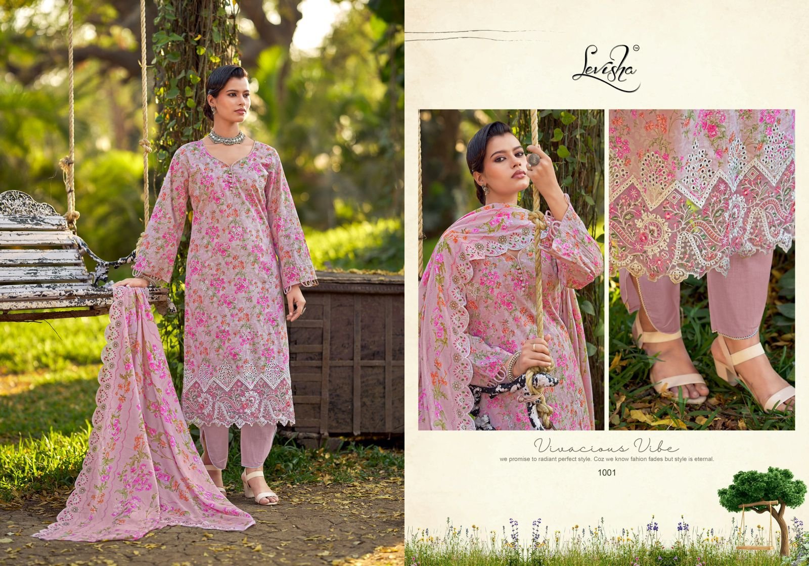 CHIKANKARI LEVISHA (Cotton Dupatta) - Image 15