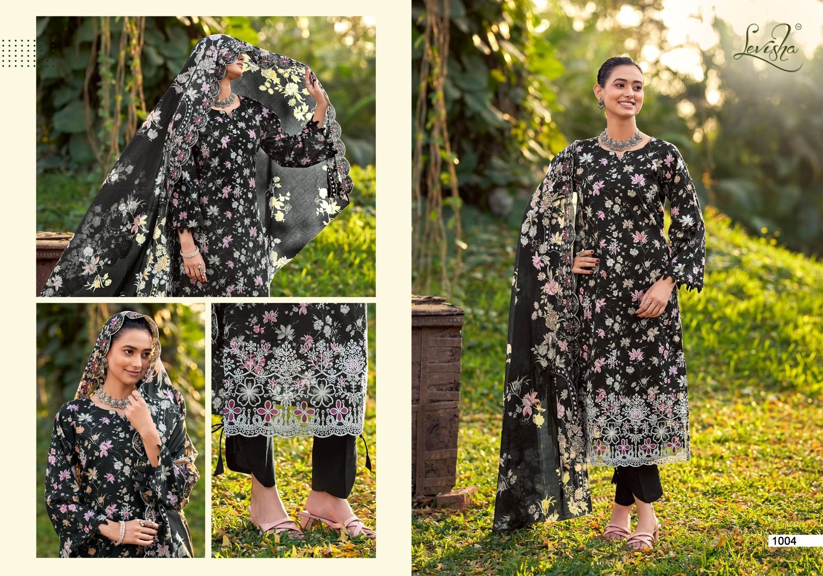 CHIKANKARI LEVISHA (Cotton Dupatta) - Image 8