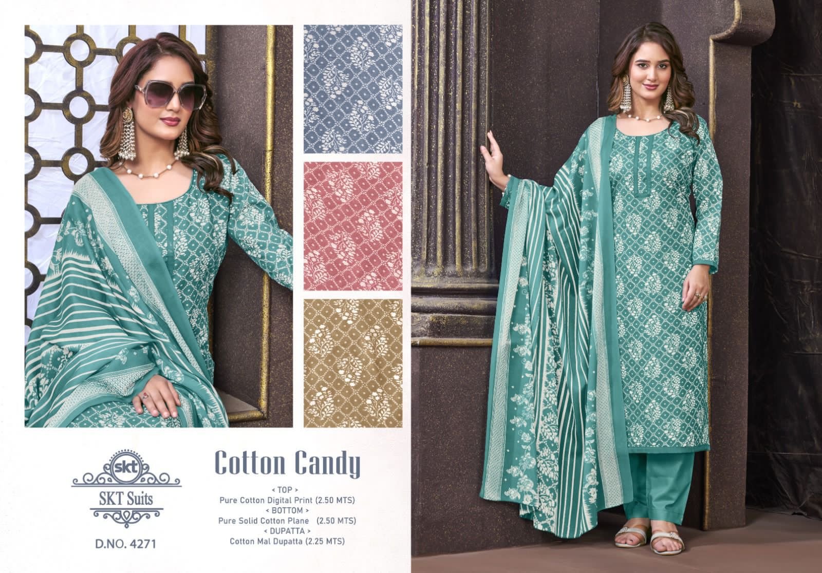 COTTAN CANDY SKT 4271 (Cotton Dupatta)