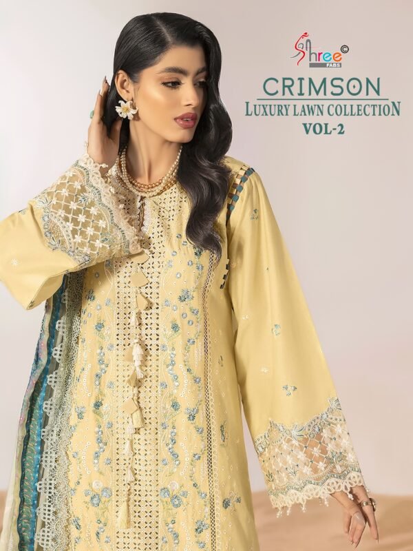 CRIMSON LUXURY LAWN COLLECTION VOL 2 SHREE