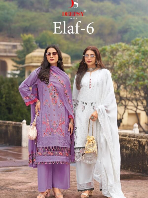 ELAF LUXURY LAWN 25-6 BY DEEPSY SUITS