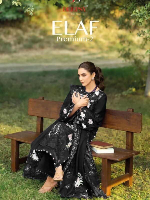 ELAF PREMIUM 2 LUXURY LAWN BY DEEPSY SUITS