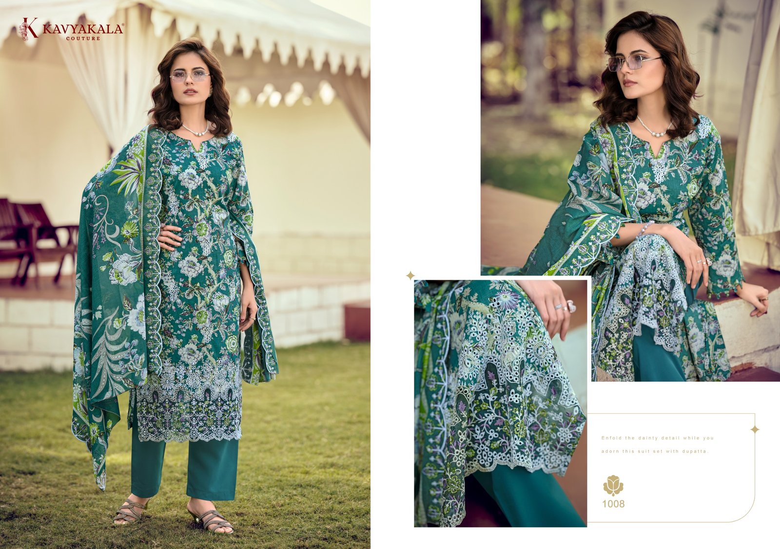 INAARA KAVYA KALA (Cotton Dupatta) - Image 4