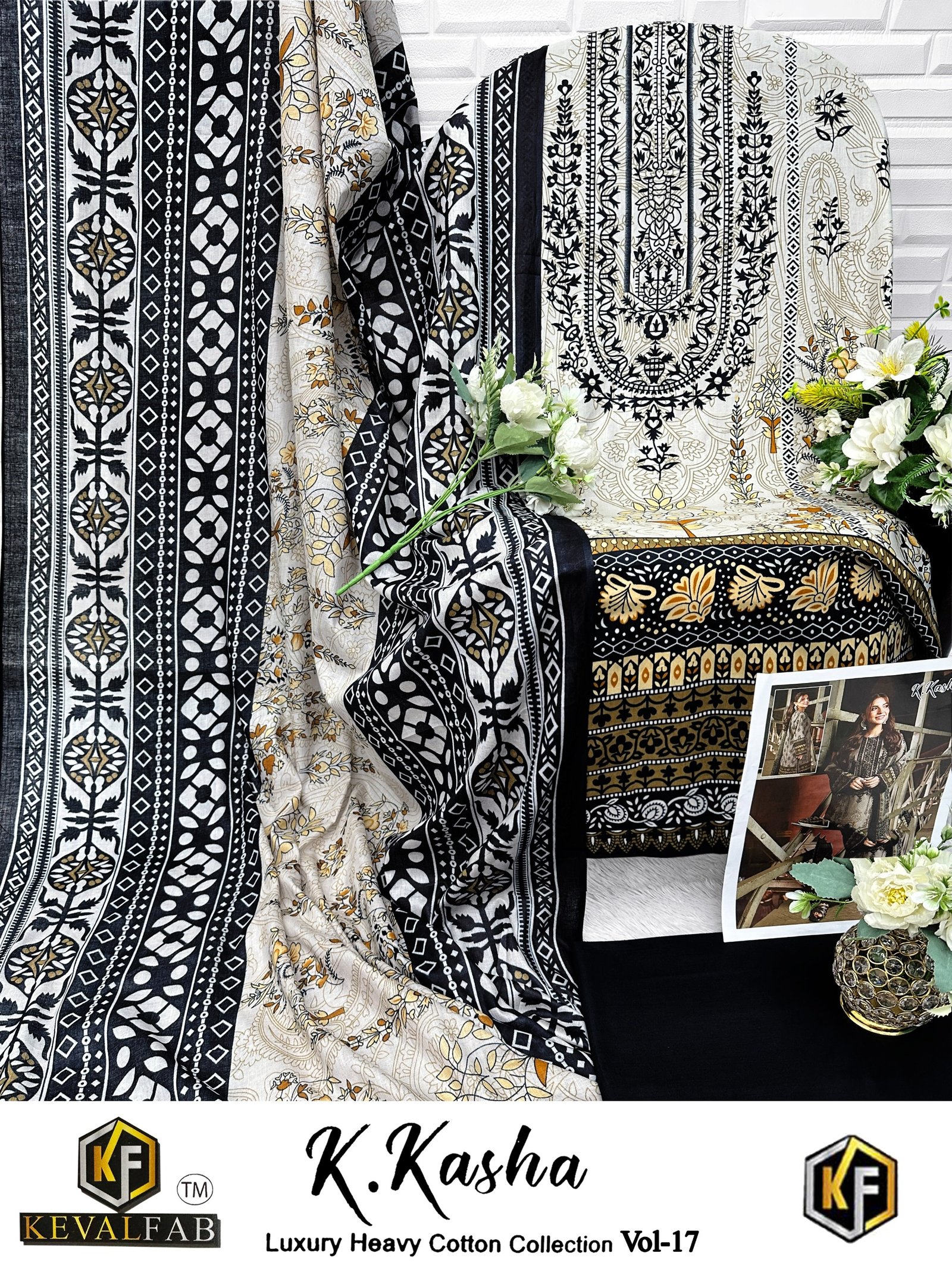 K KASHA VOL 17 KEVAL FAB