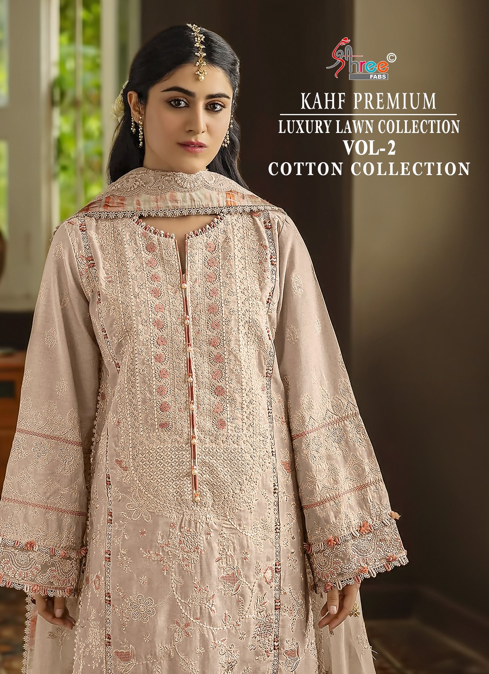 KAHF PREMIUM LUXURY LAWN COLLECTION VOL 2 SHREE