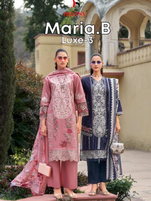 MARIA B LUXE 3 DEEPSY SUITS