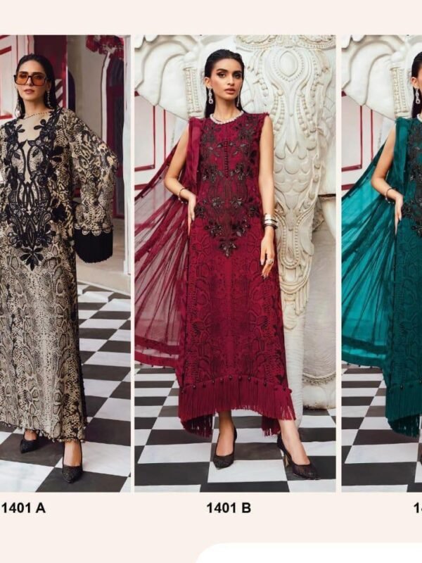 MARIA B MPRINT 25-4 HIT DESIGN DEEPSY SUITS 1401