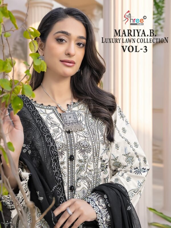 MARIYA B LUXURY LAWN COLLECTION VOL 3 SHREE