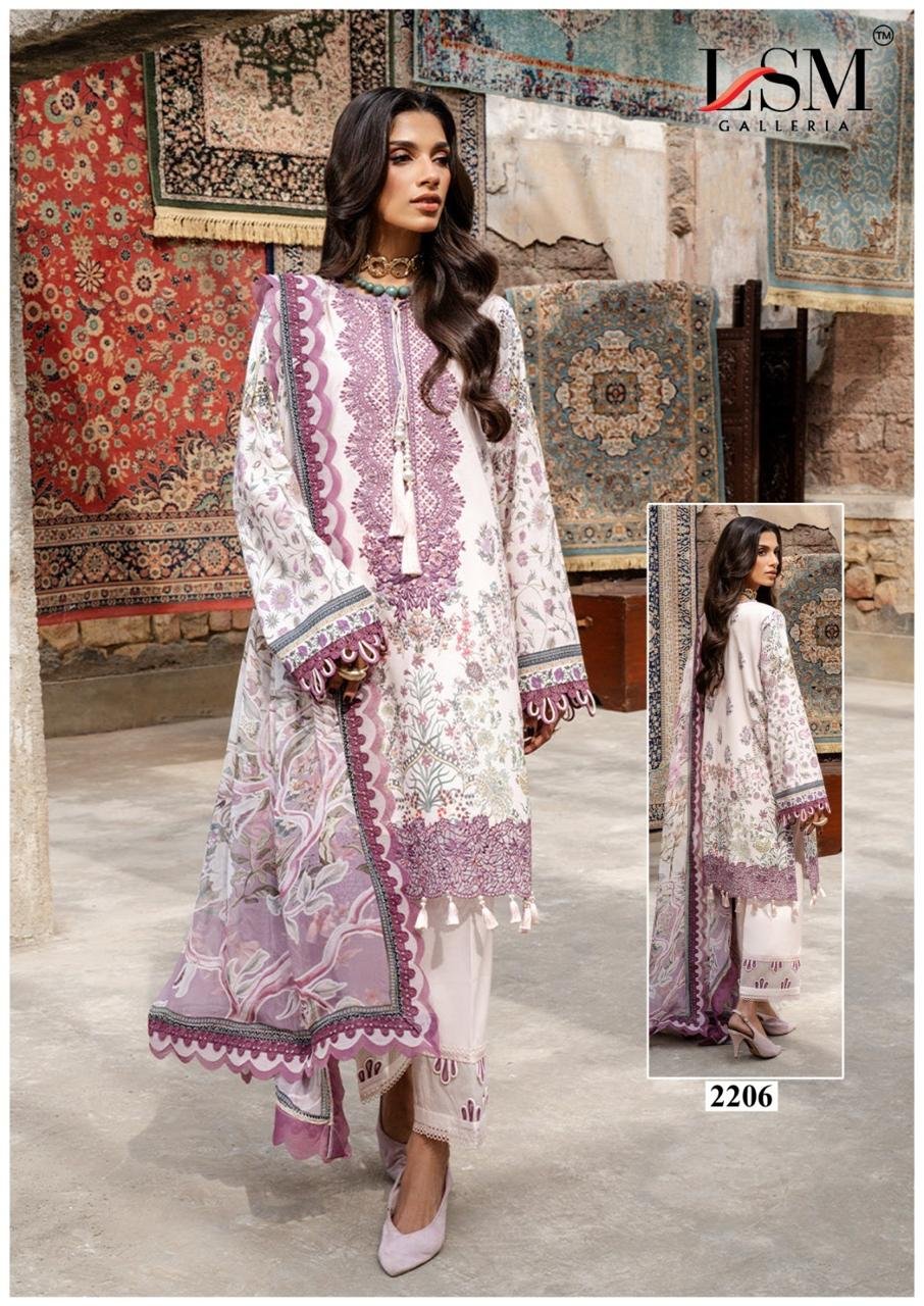 PARIAN DREAM HEAVY LUXURY LAWN COLLECTION VOL 22 (Cotton Dupatta) - Image 13