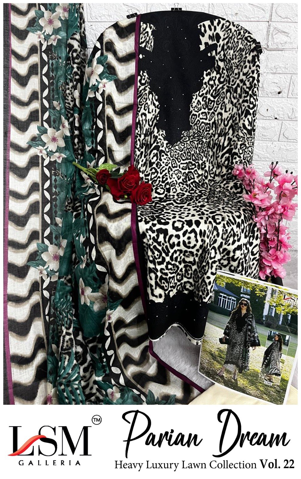 PARIAN DREAM HEAVY LUXURY LAWN COLLECTION VOL 22