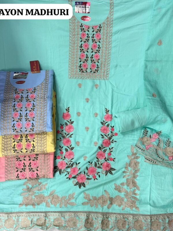 RAYON MADHURI S.P 2 (Cotton Dupatta)