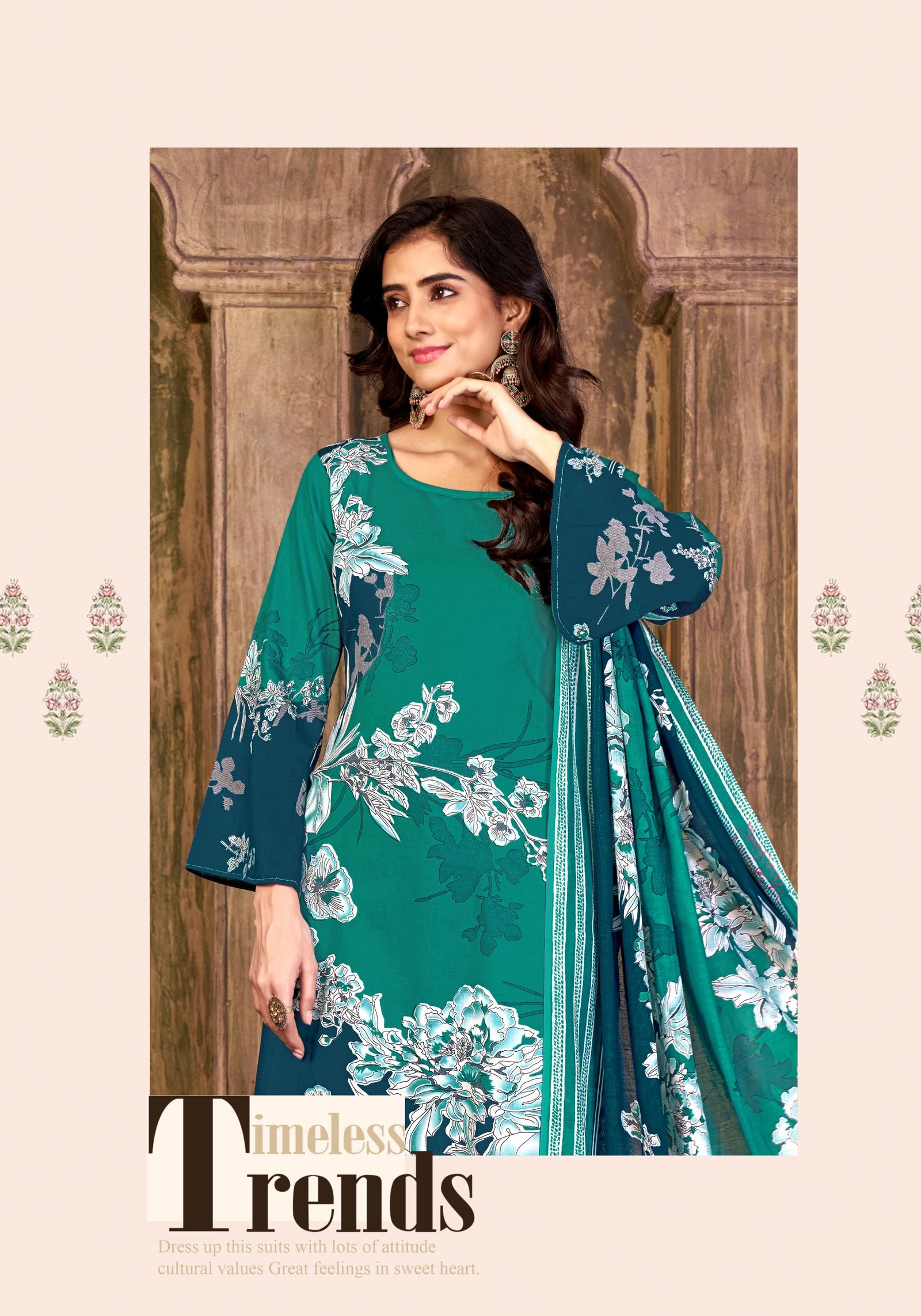 ROSEY 3 ALOK (Cotton Dupatta) - Image 15