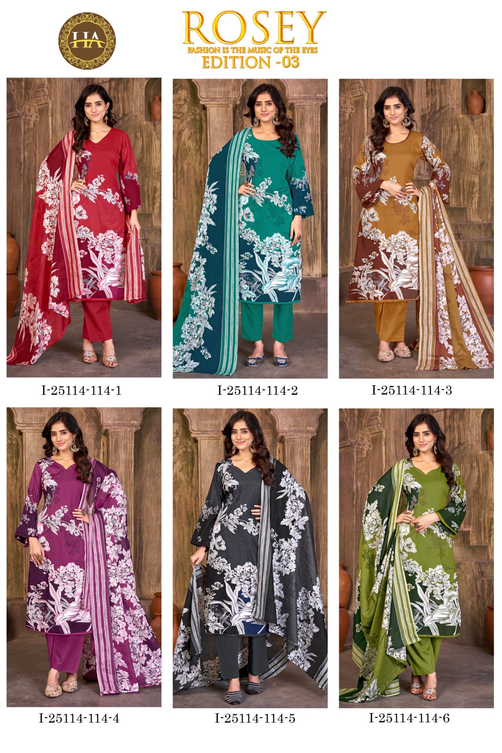 ROSEY 3 ALOK (Cotton Dupatta) - Image 4