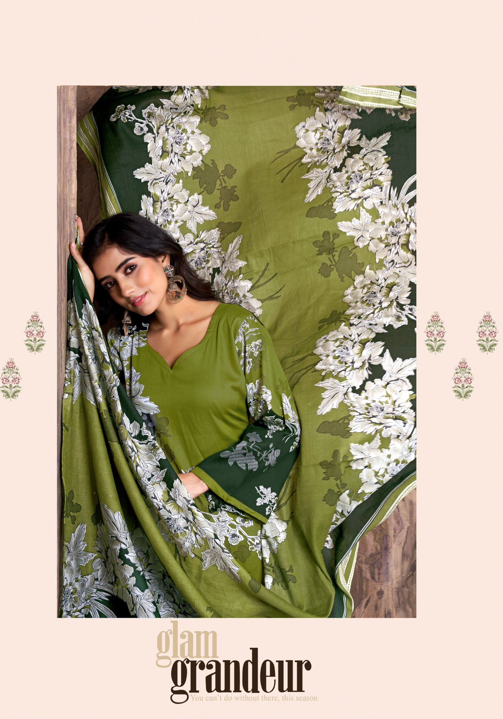 ROSEY 3 ALOK (Cotton Dupatta) - Image 5