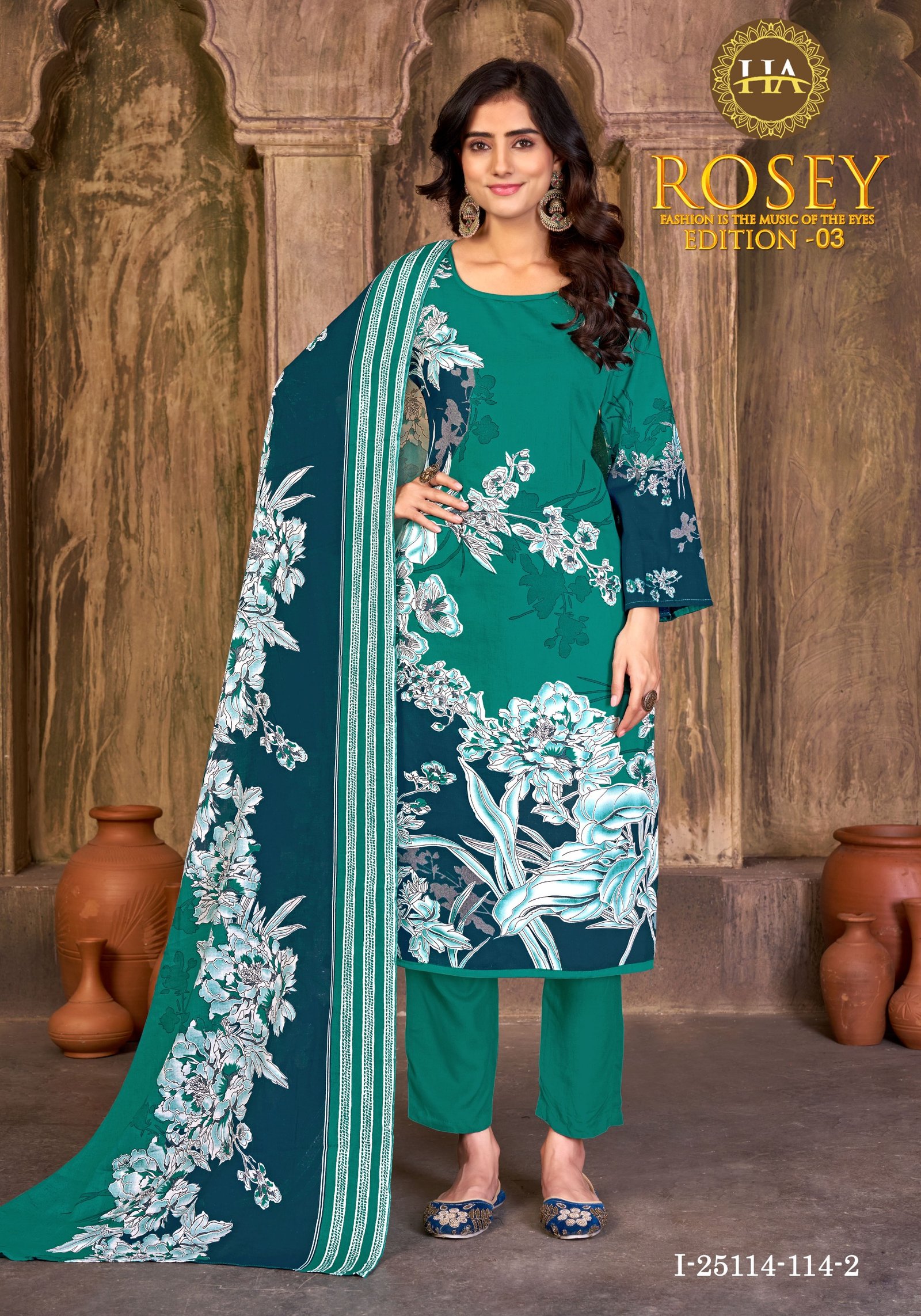 ROSEY 3 ALOK (Cotton Dupatta) - Image 6
