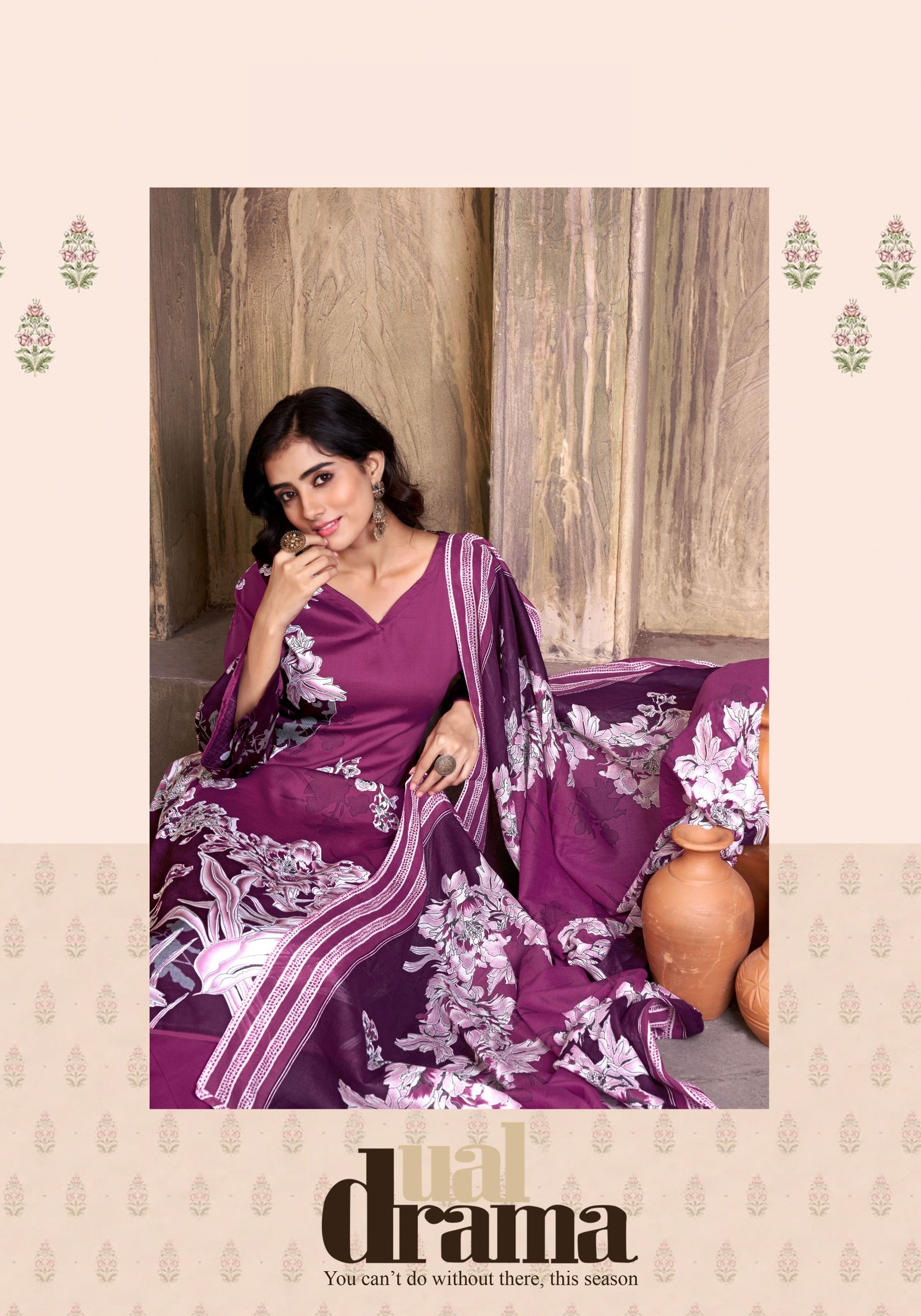 ROSEY 3 ALOK (Cotton Dupatta) - Image 7