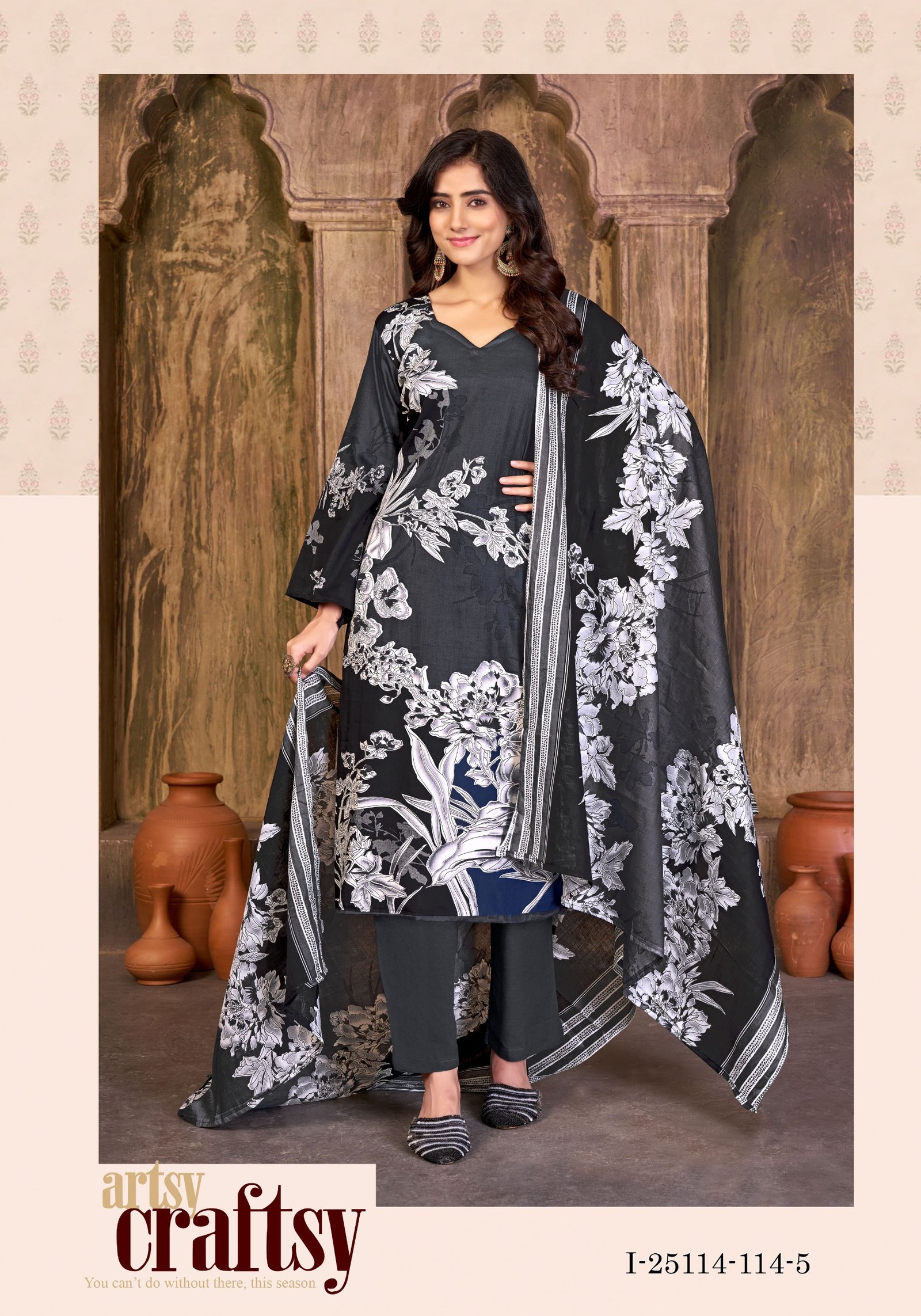 ROSEY 3 ALOK (Cotton Dupatta) - Image 9